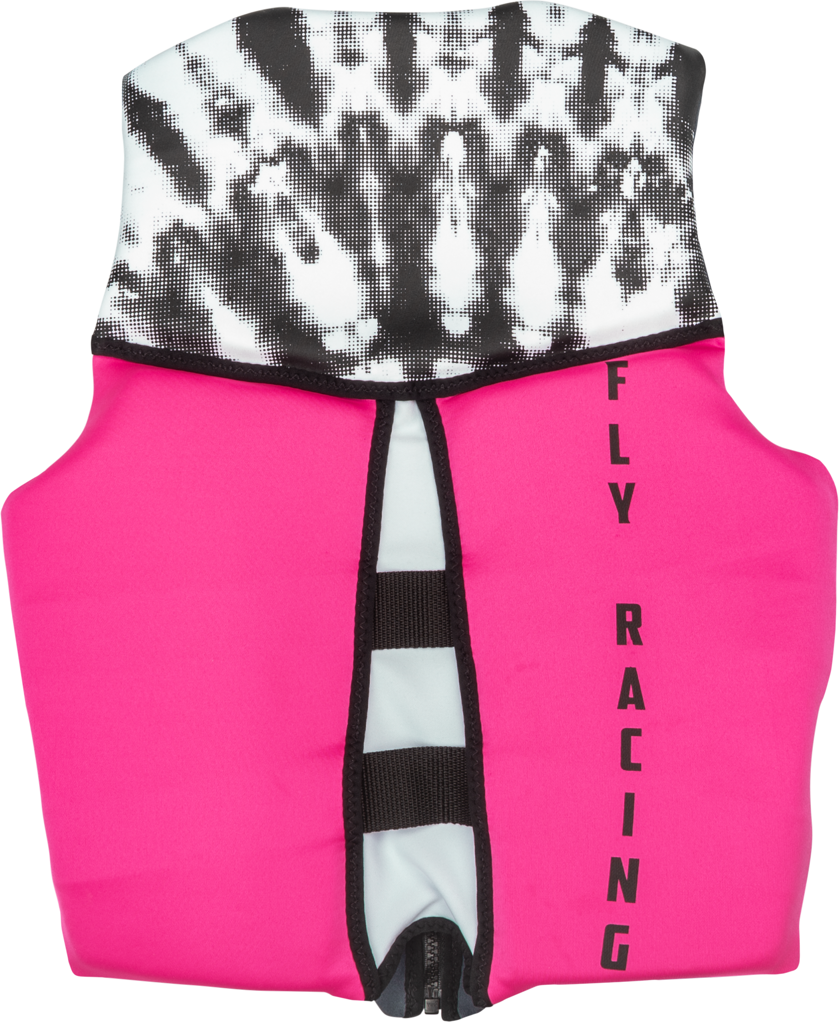 Fly Racing Women's X-Small Neoprene Flotation Vest - Neon Pink/White/Black
