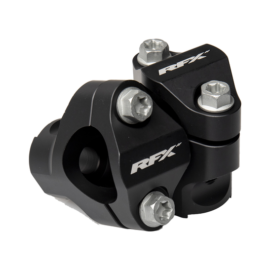 RFX Handlebar Mount Kit 1 1/8 inch Black for KTM, Husqvarna, GasGas Bikes – Part FXHM 50228 55BK