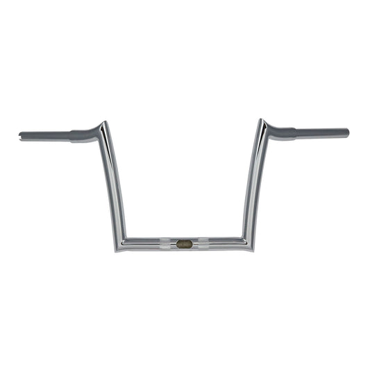 BAGGERNATION OEM Monkey Bars Chrome for Harley Davidson FLTR Models - 10 Inch Width, 9 Inch Pull Back, Part OEMB-15L-10 C