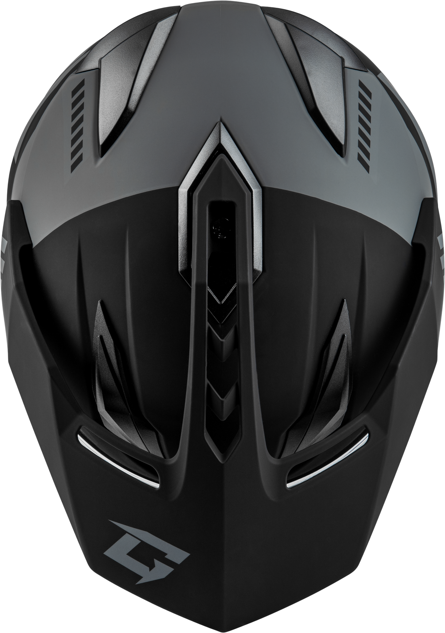 GMAX GM-11 Ronin Dual Sport Helmet Matte Black/Silver - Large