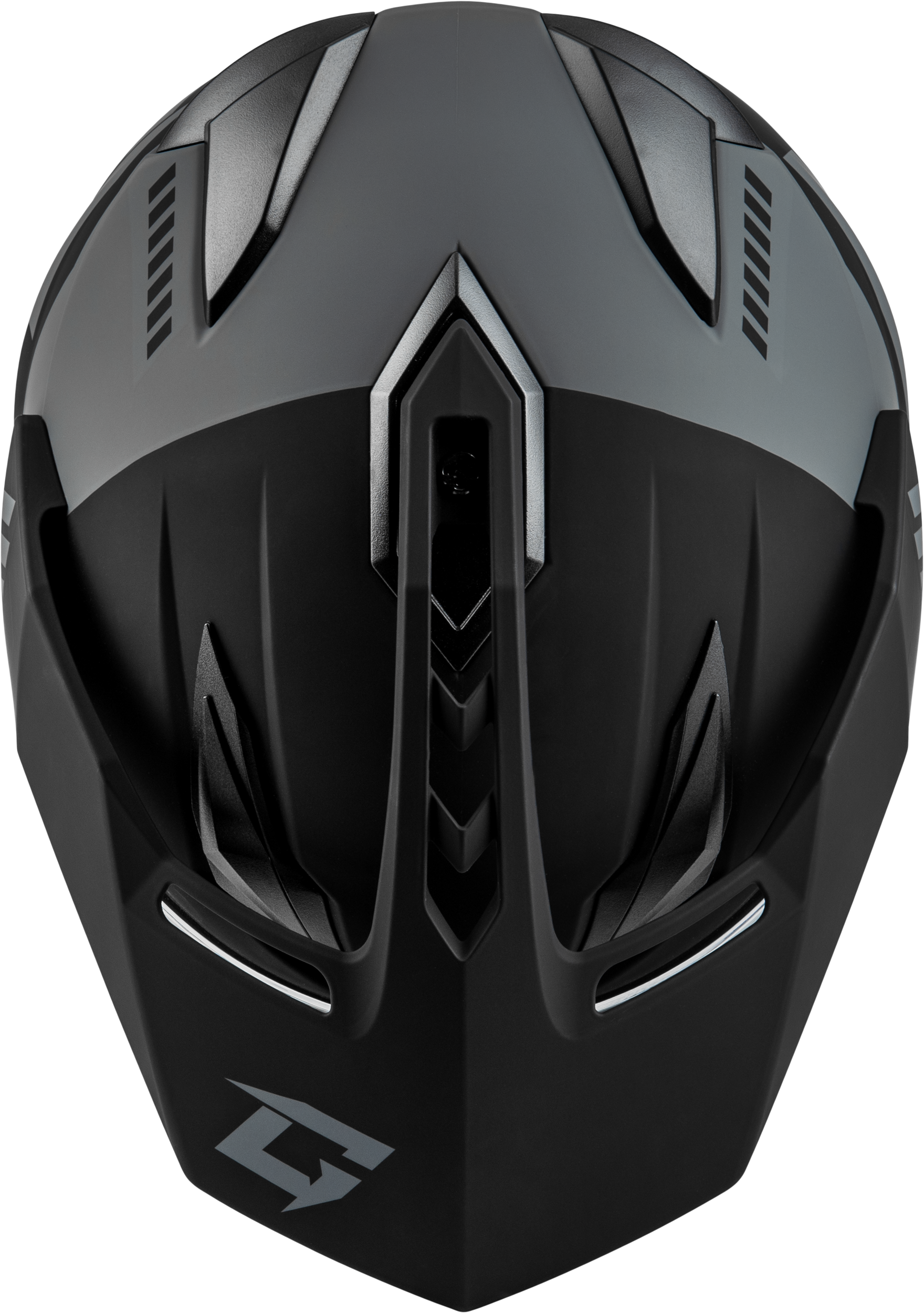 GMAX GM-11 Ronin Dual Sport Helmet Matte Black/Silver 2X-Large