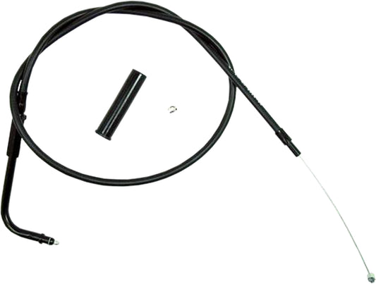Motion Pro Blackout Throttle Cable for Harley Davidson Dyna and V-Twin Models