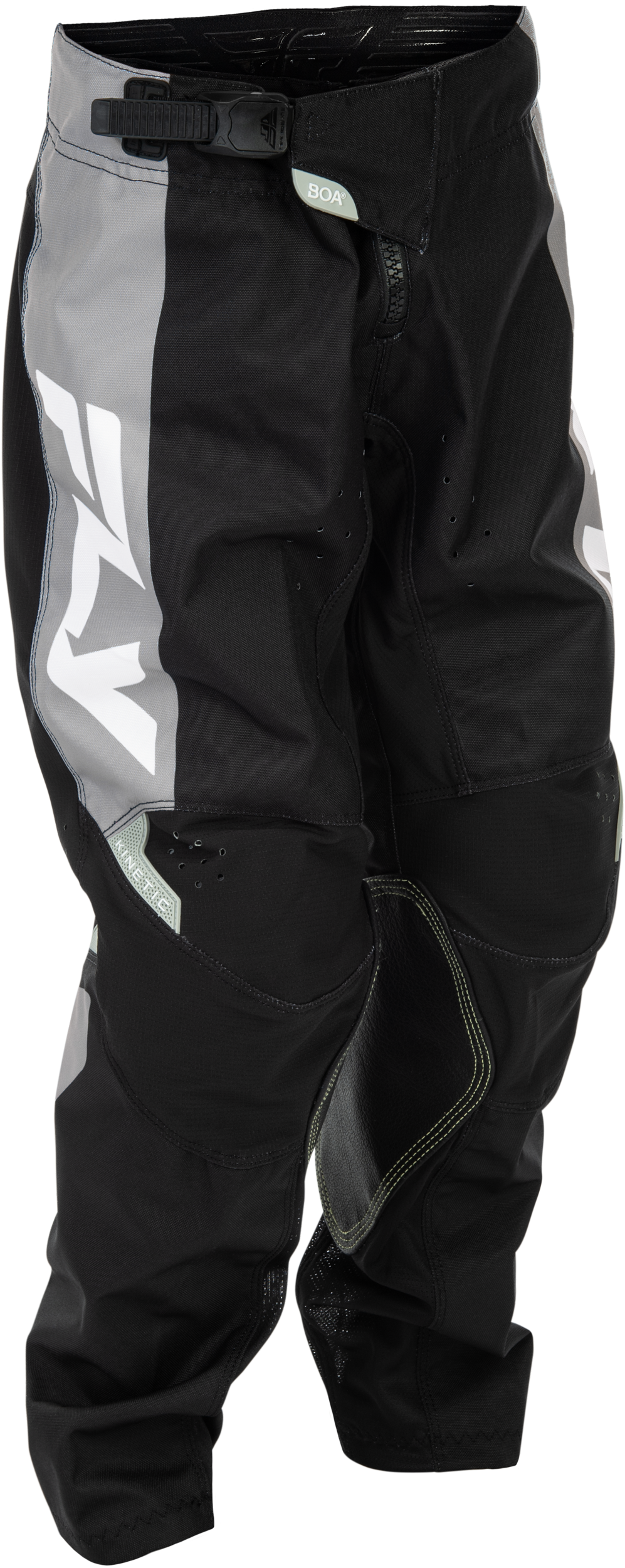 Fly Racing Youth Kinetic Offroad Pants Black/Grey Size 26