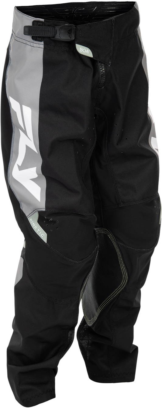Fly Racing Youth Kinetic Offroad Pants Black/Grey Size 26