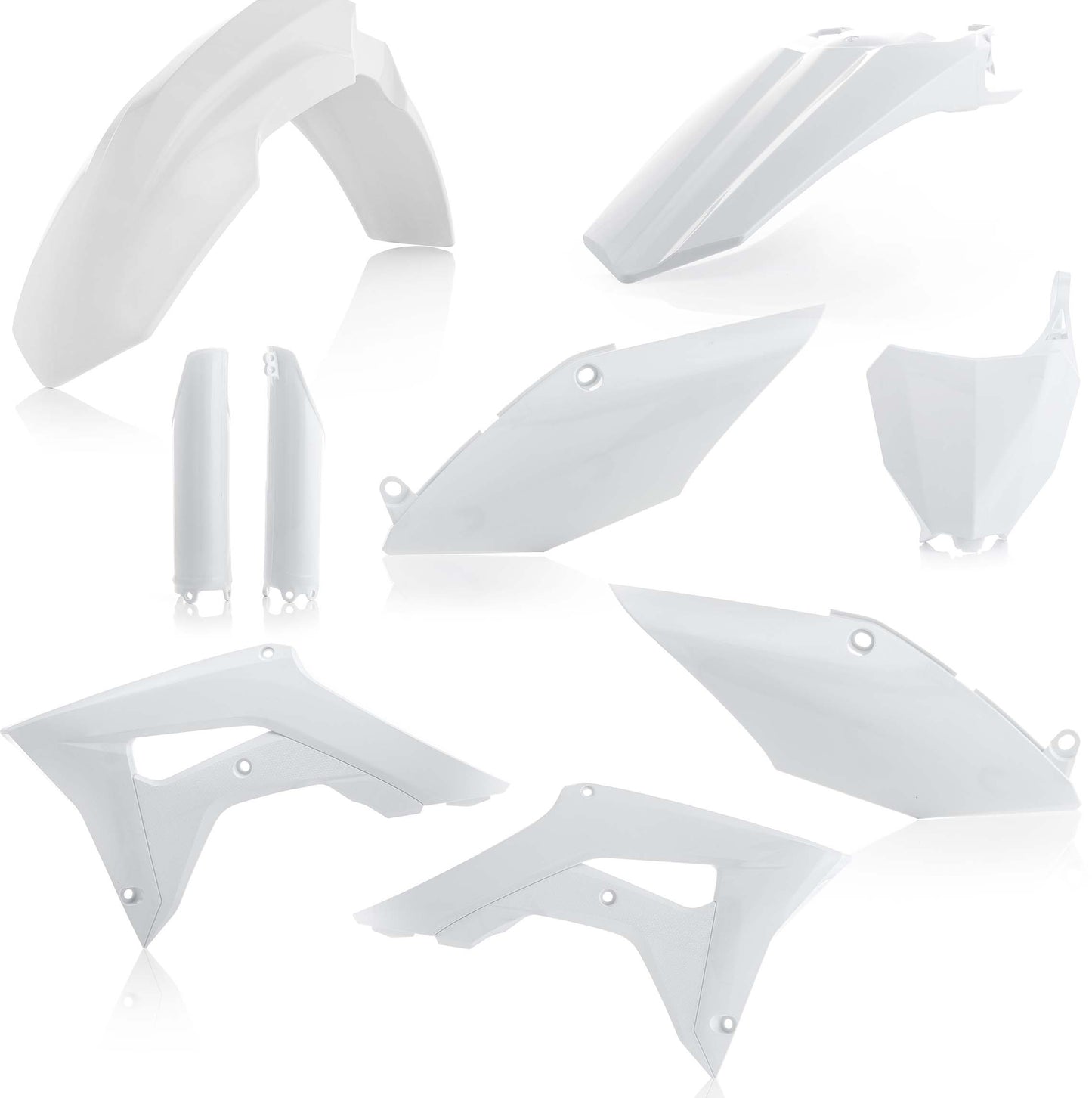 ACERBIS Full Plastic Kit for Honda CRF450R & CRF250R (2017-2018) - White