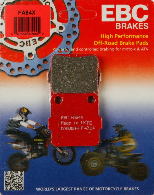 EBC FA84X Carbon X Series Brake Pads for Honda Rancher 4x4 (2014-2015)