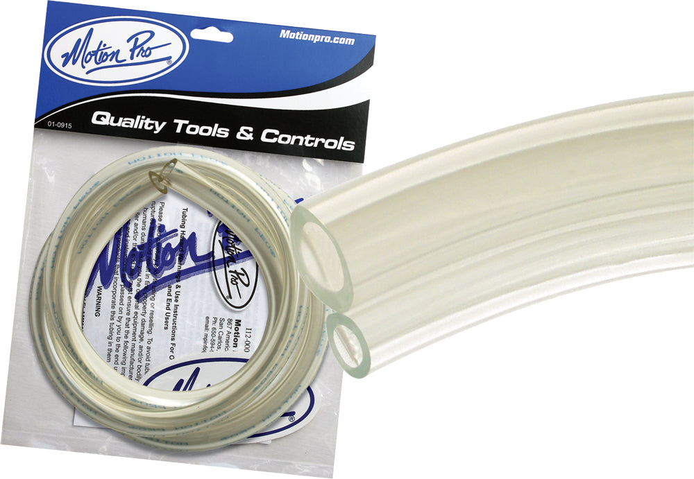 MOTION PRO Premium Fuel Line Clear 5/16 inch x 3 feet for Carburetor and Fuel System Applications