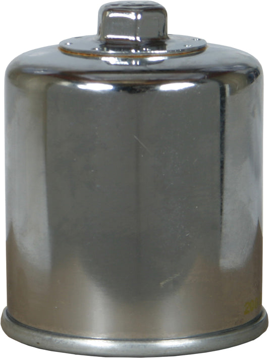 K&N KN-303C Chrome Oil Filter for Kawasaki Ninja 650 and Z750 Models
