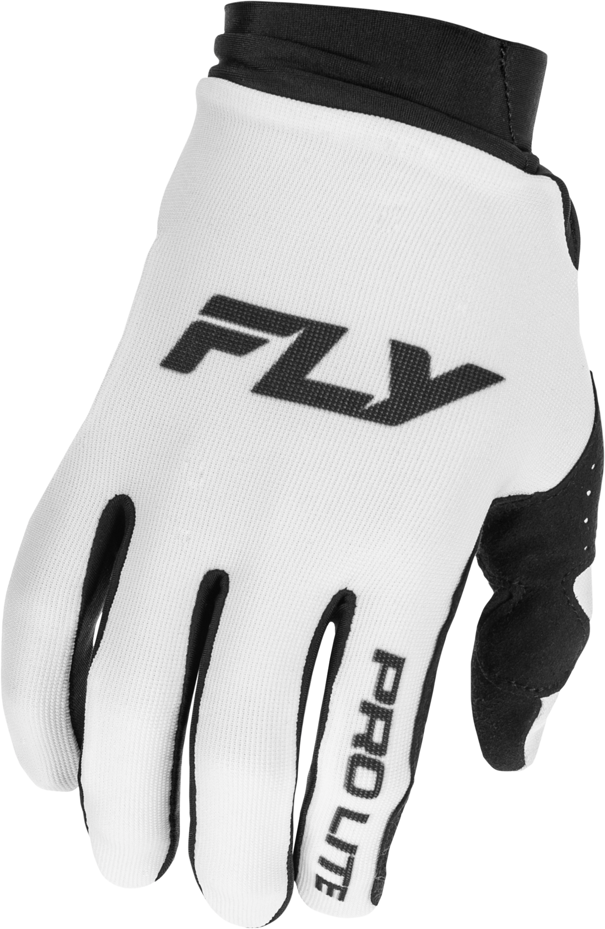 Fly Racing Pro Lite Offroad MX Gloves - White/Black, 2X-Large