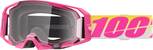 100 Percent Armatic Goggle with Clear Lens - Offroad Motocross Eyewear