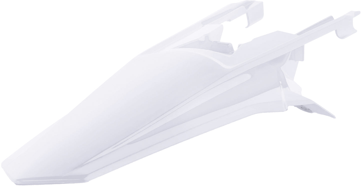 ACERBIS Rear Fender for KTM 85 SX (2018-2024) – White Plastic Offroad Body Fender