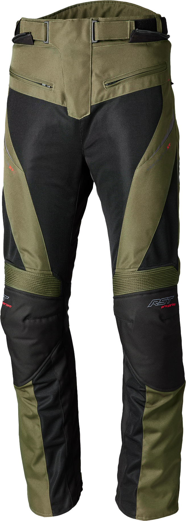 RST Pro Series Ventilator XT CE Motorcycle Pants in Green/Black - US 36