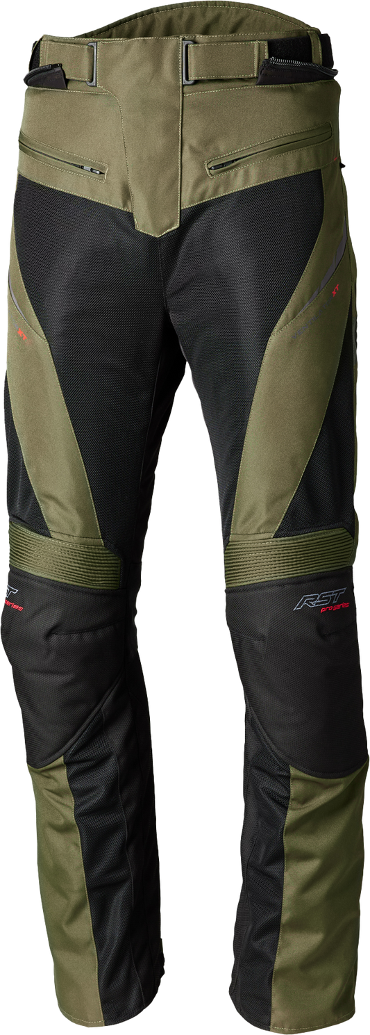 RST Pro Series Ventilator XT CE Motorcycle Pants in Green/Black - US 36