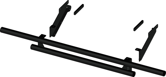KFI JD XUV/HPX Rear Dirt Track Bumper for ATV/UTV – Durable Black Wrinkle Finish