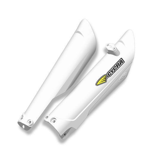 CYCRA 1CYC-6908-42 Fork Guards in White for Offroad Vehicles