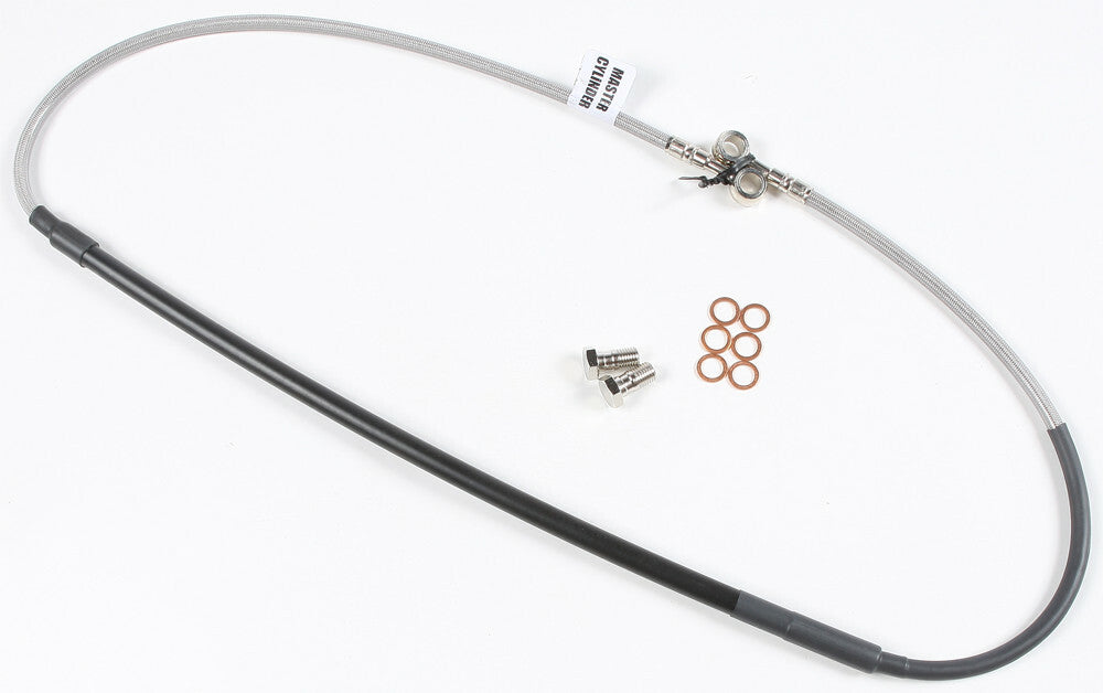 GBRAKES Steel Front Brake Line for Offroad Vehicles - Part #FK003D304-1