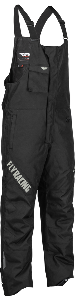 Fly Racing Youth Aurora Bibs Black - Size X-Small for Youth Snow Sports