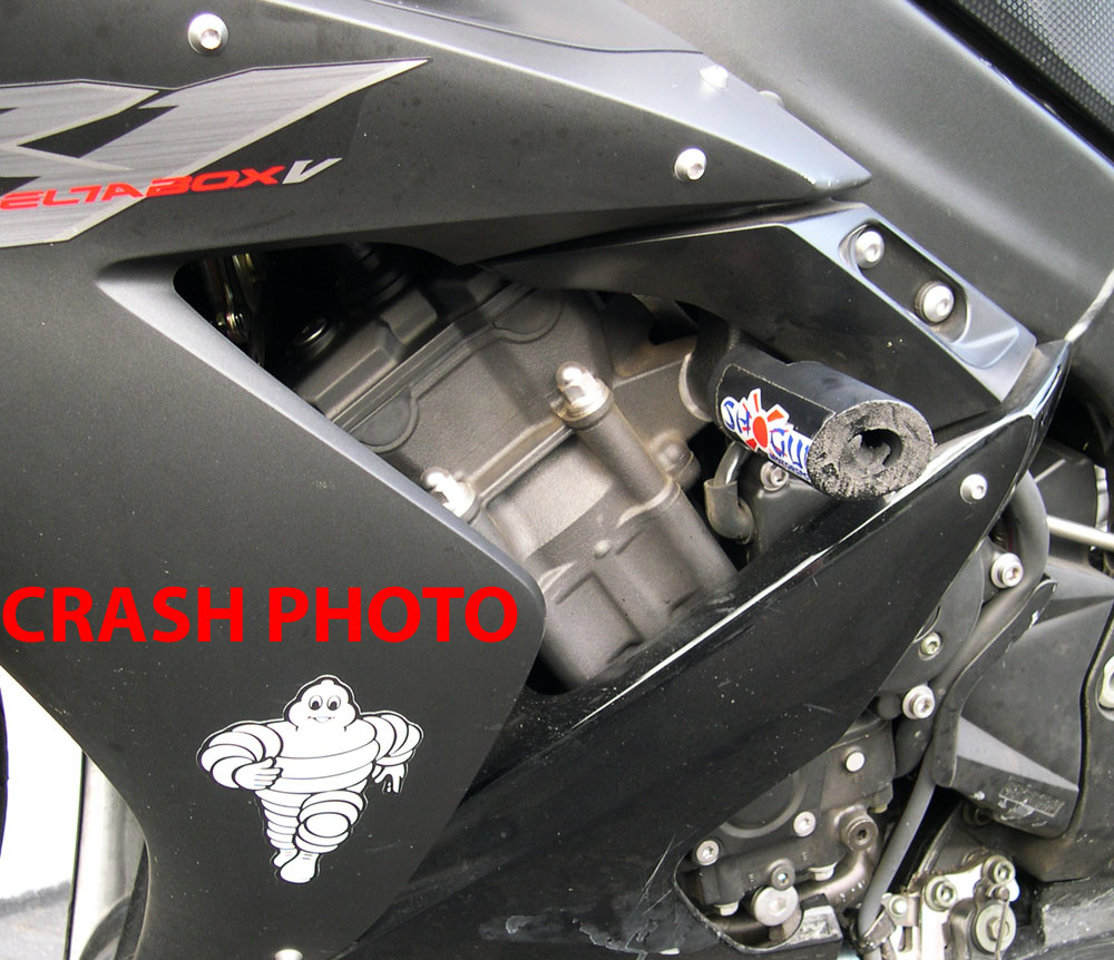 SHOGUN Yamaha YZF-R1 Black Frame Sliders with One Year Free Replacement Promotion