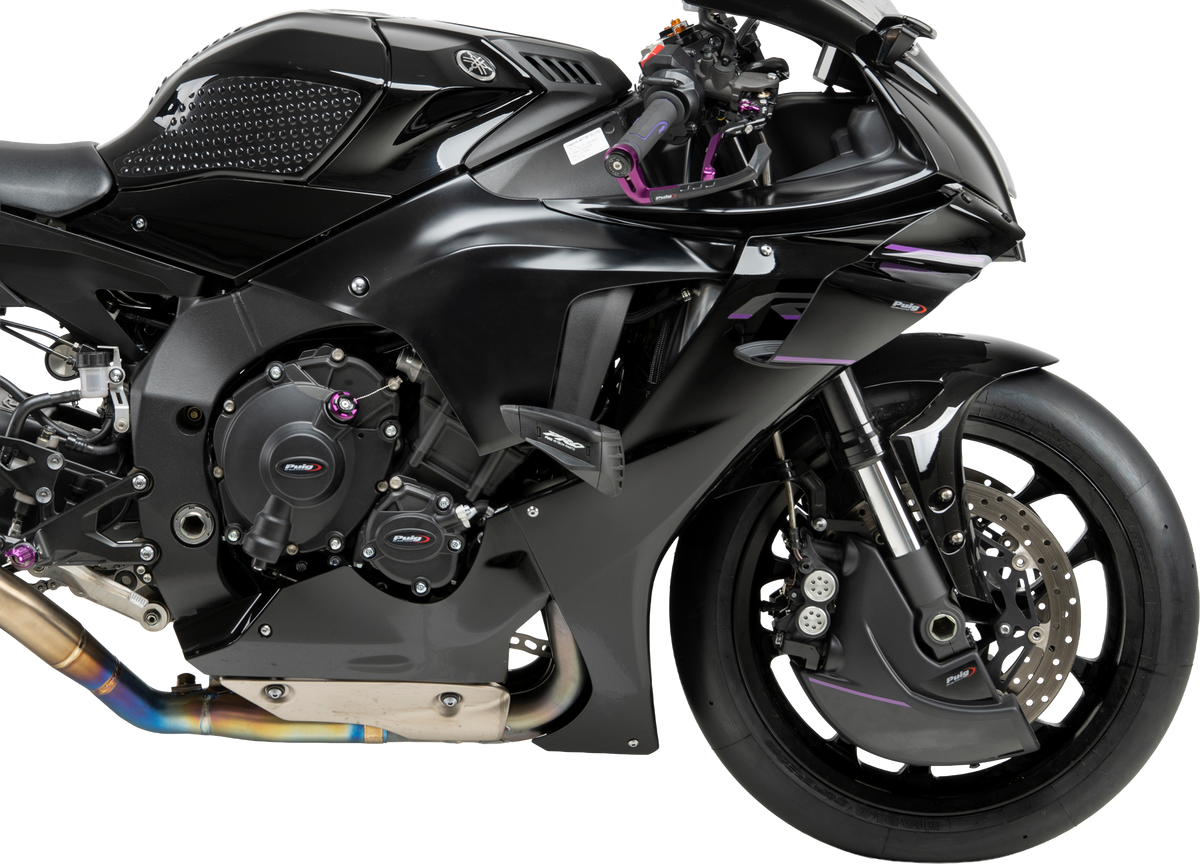 PUIG Brake Cooler Matte Black for Yamaha - Part 21453J