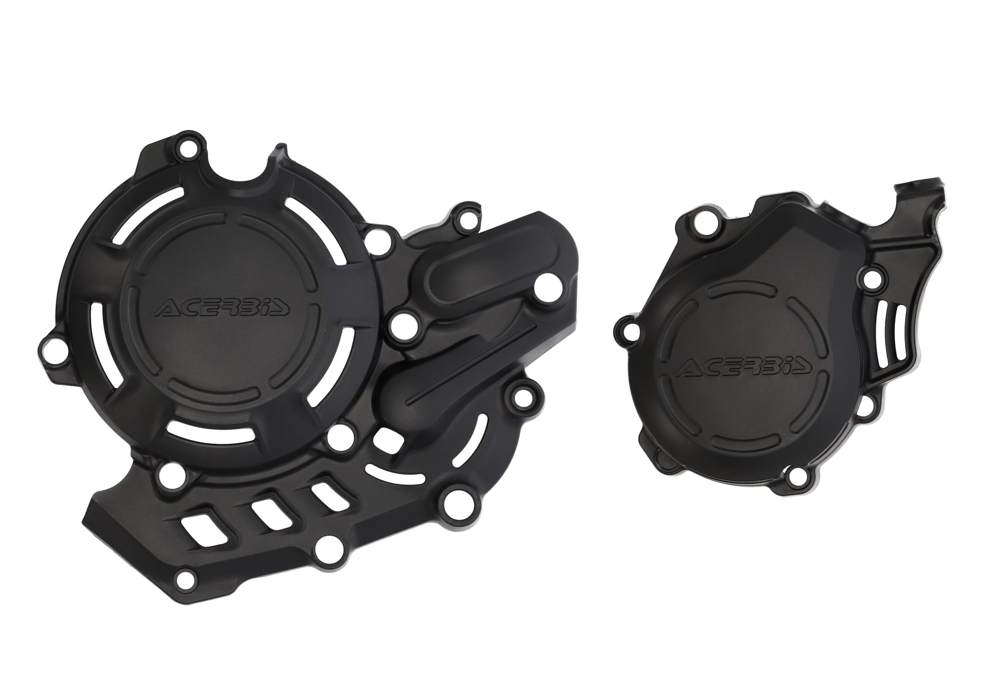 ACERBIS X Power Kit Gas Black Offroad Clutch and Ignition Cover Guards for Gas-Gas MC 450F