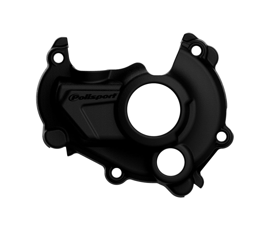 POLISPORT Ignition Cover Protector for Yamaha YZ250F & WR250F – Black