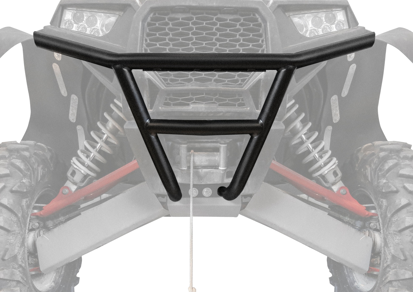 RIVAL POWERSPORTS USA Steel Front Bumper Pol for ATV/UTV – Heavy-Duty Front-End Protection