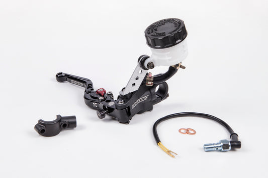 BRAKING 19mm Brake Master Cylinder with Black Lever for Street Bikes