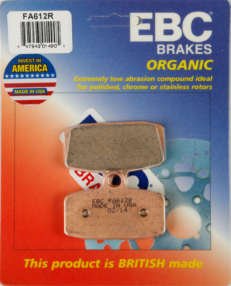 EBC Fa612R Sintered R Series Brake Pads for Offroad KTM and Husqvarna Models