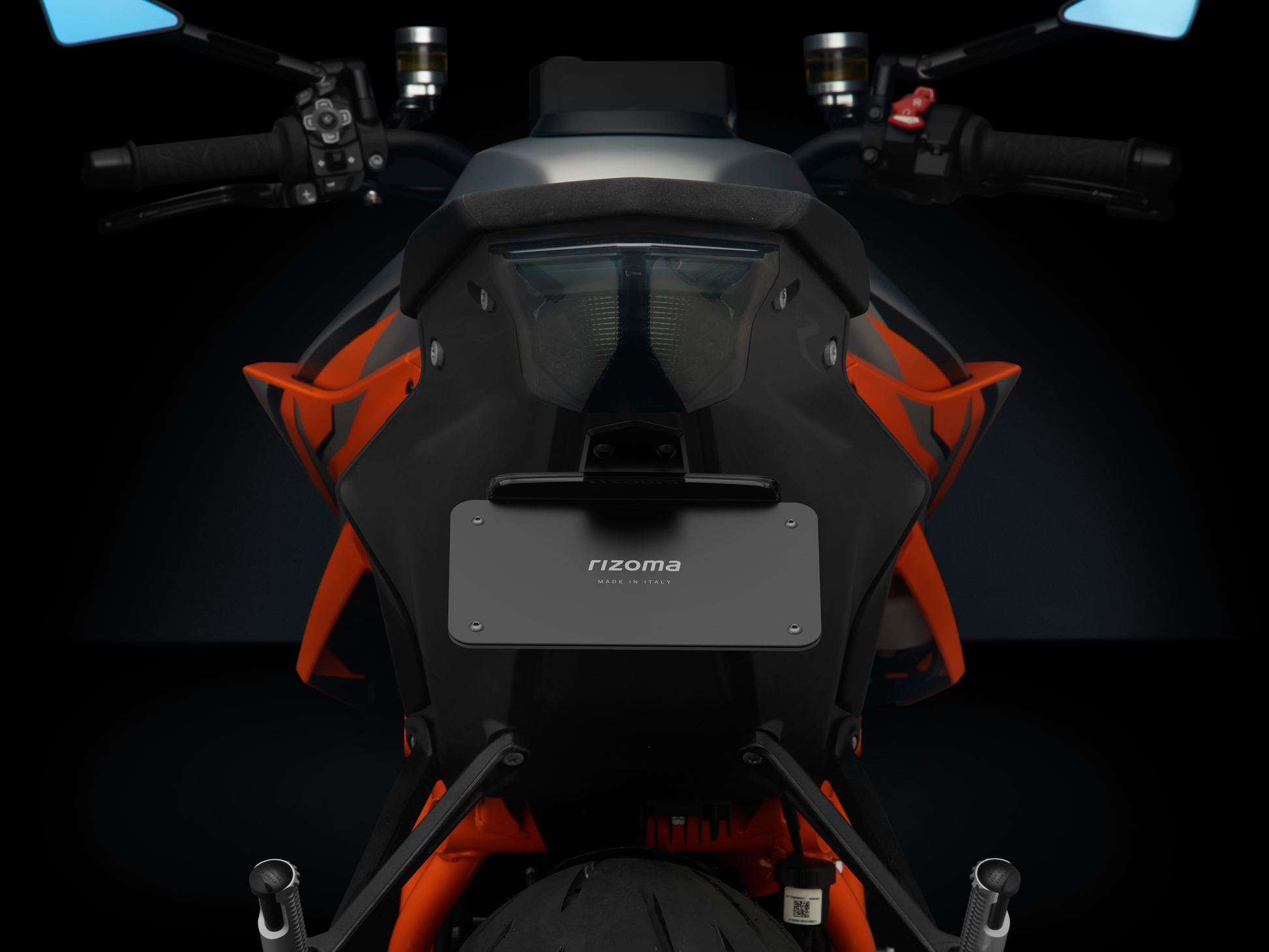 RIZOMA Flat Out Fender Eliminator for KTM - Sleek, Fully Integrated Lighting System