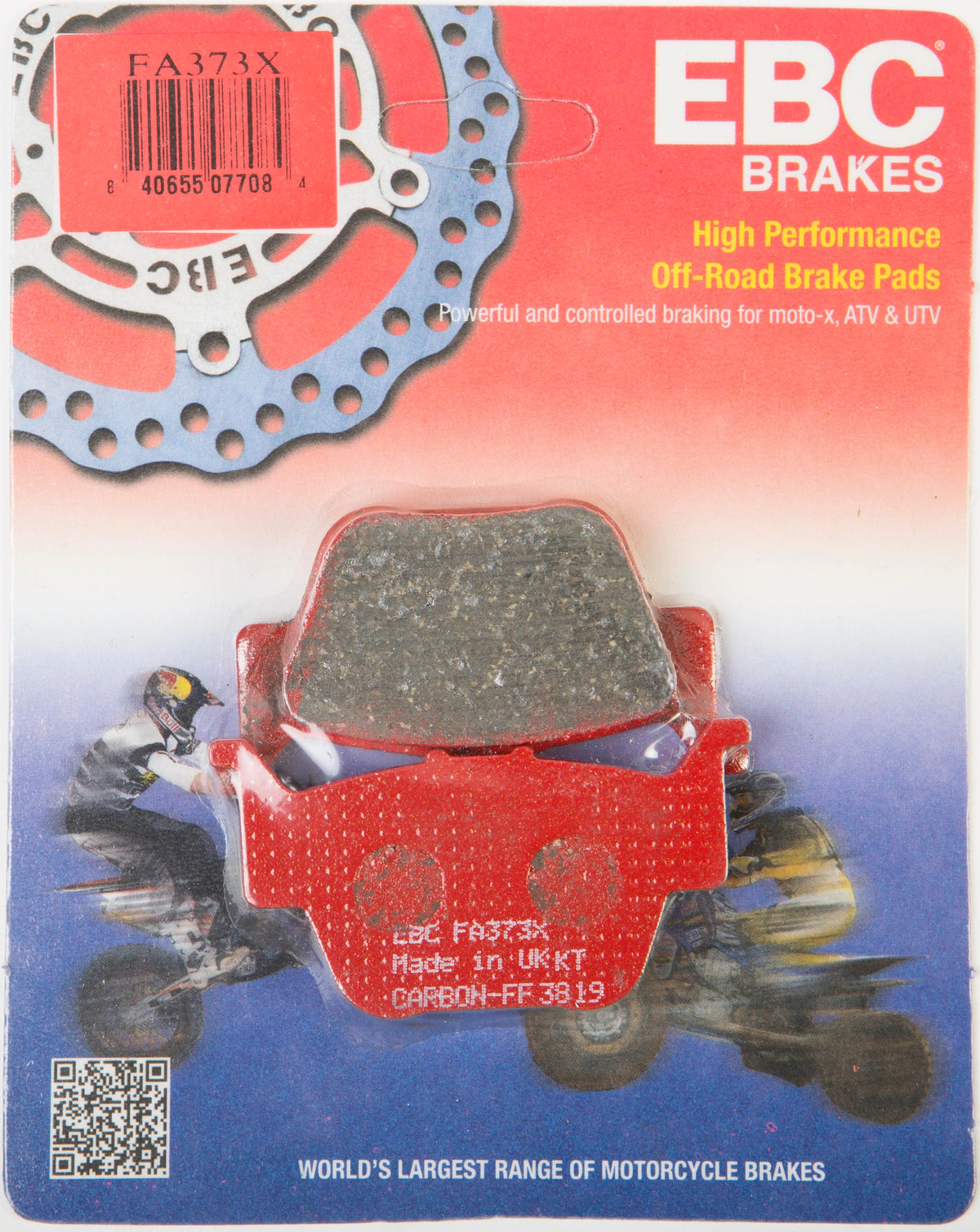 EBC FA373X Brake Pads for Honda ATV/UTV Models