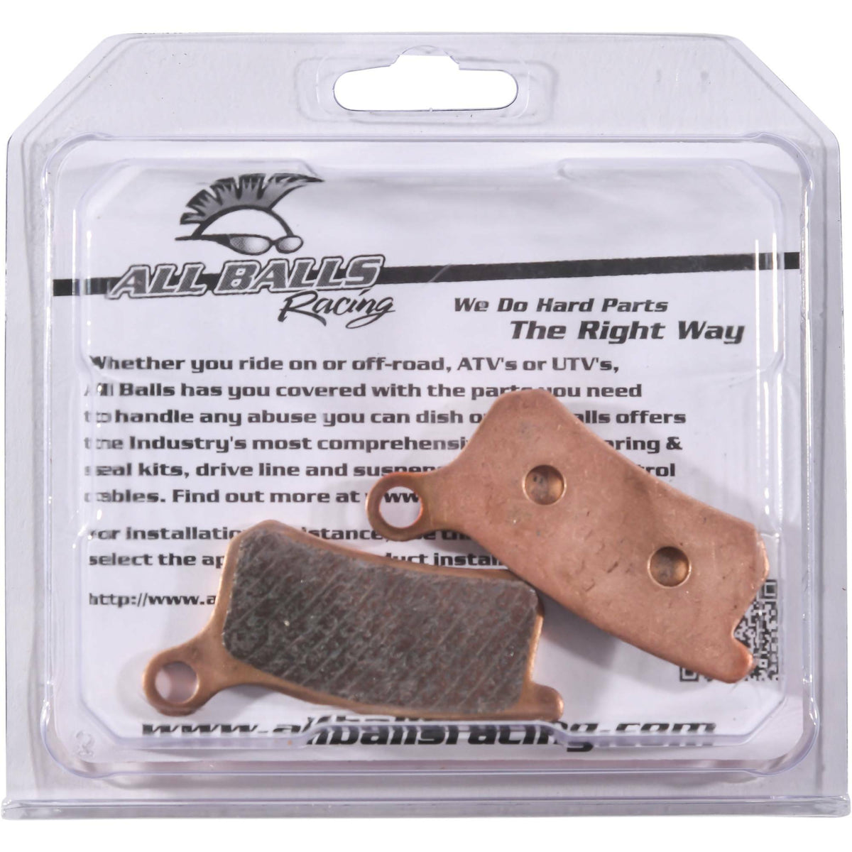 All Balls Brake Pad Kit Sintered for KTM 65 SX and SXS Models
