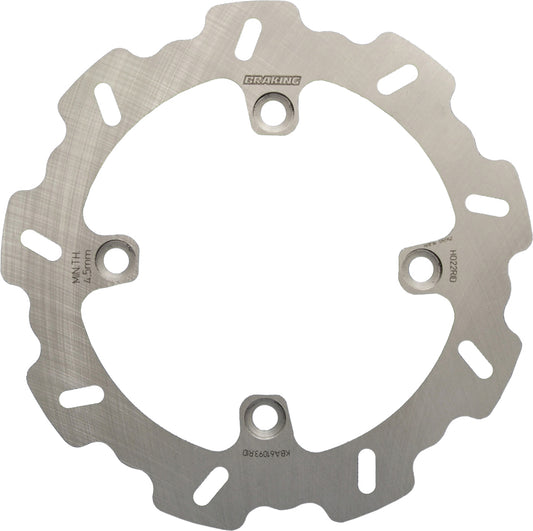 BRAKING HO22RID Rear Wave/Contour Brake Rotor for Triumph Motorcycles
