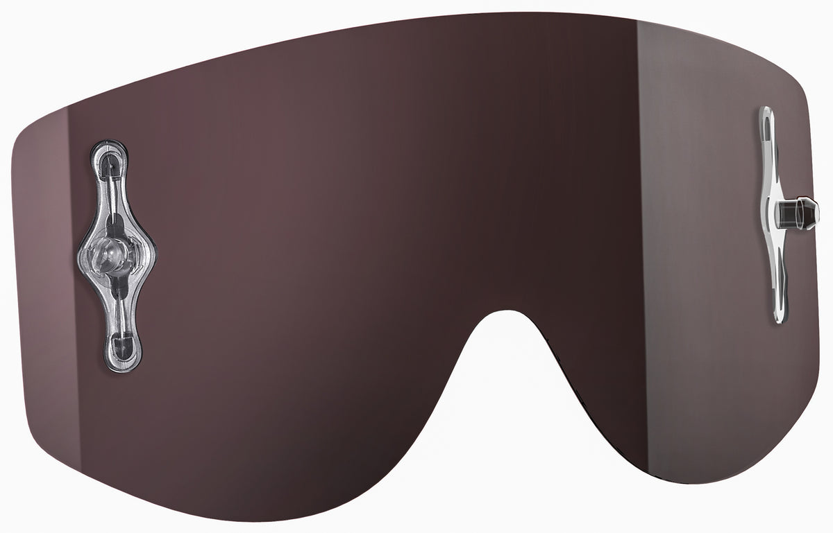SCOTT 216133-015 Youth Works Silver Chrome Goggles - Offroad Impact-Resistant Eyewear