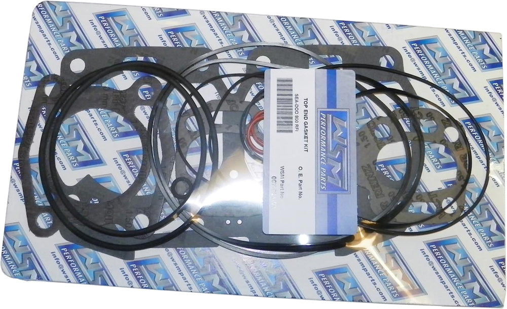 WSM Top End Engine Gasket Kit for Sea-Doo Watercraft Model 800 - Part #007-624-03