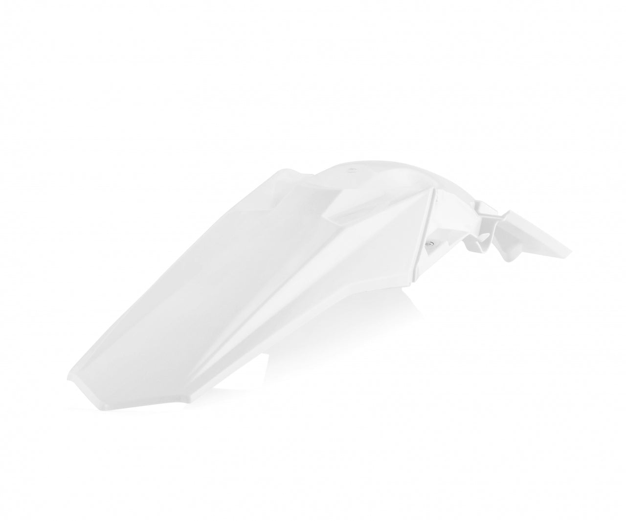 Acerbís Rear Fender for Suzuki RM-Z Series - White Plastic Offroad Body Part