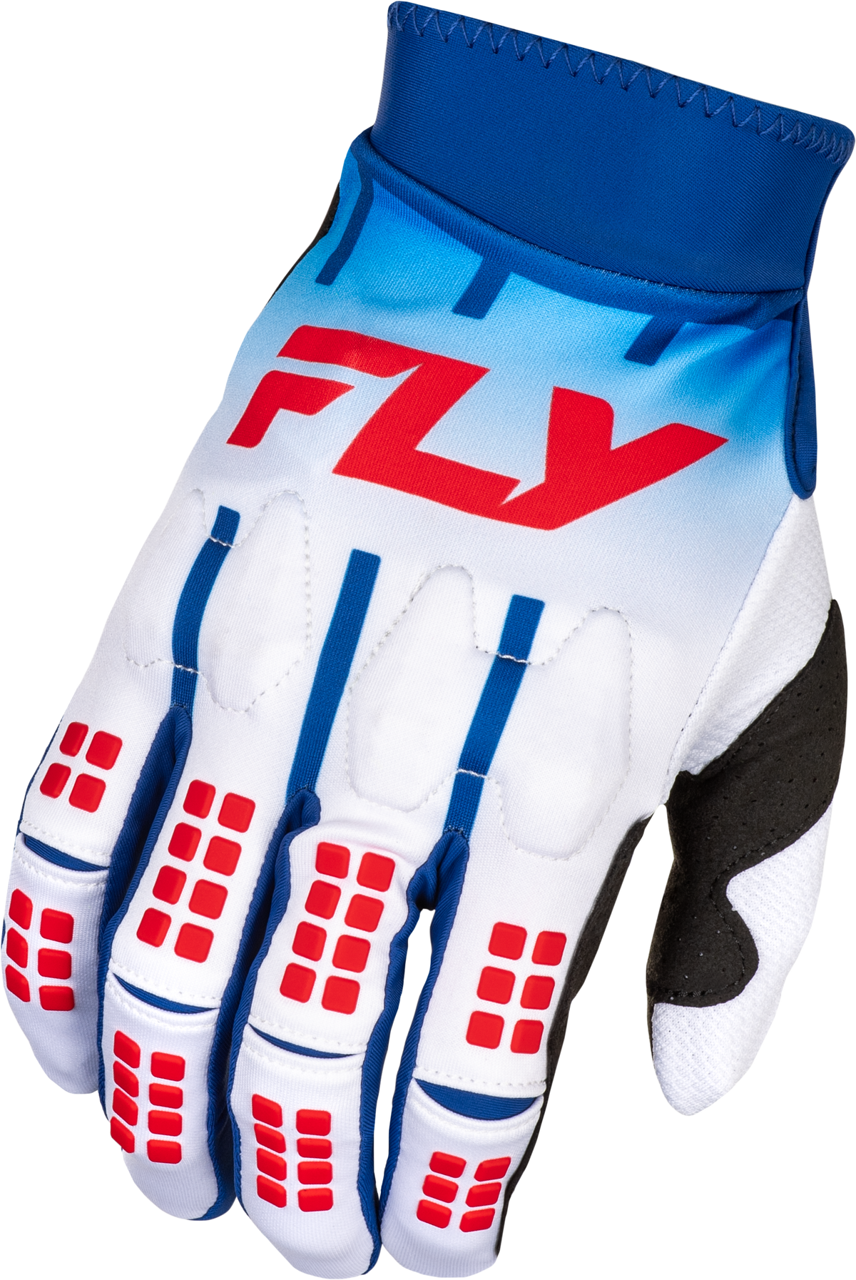 Fly Racing Evolution DST Offroad MX Gloves - Red/White/Blue, X-Small