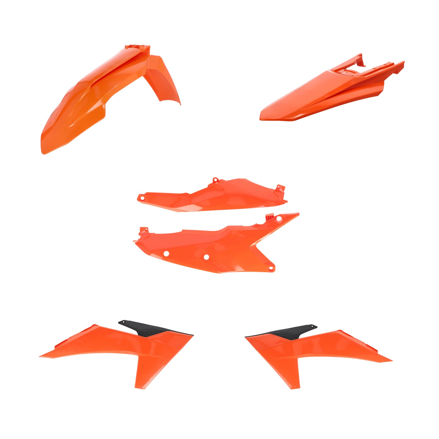 ACERBIS Plastic Kit KTM Original Offroad Body Replacement Parts - Front Fender, Rear Fender, Side Panels, Radiator Scoops