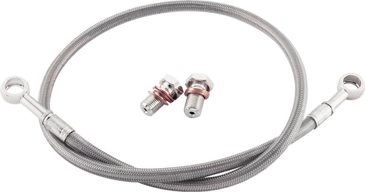 Galfer FK003D734R Rear Brake Line for Honda VT13CX Fury - Silver, Handlebars & Controls