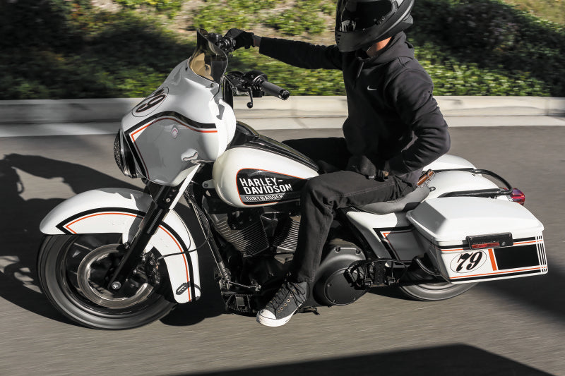 Burly Brand MX Floorboards - Black