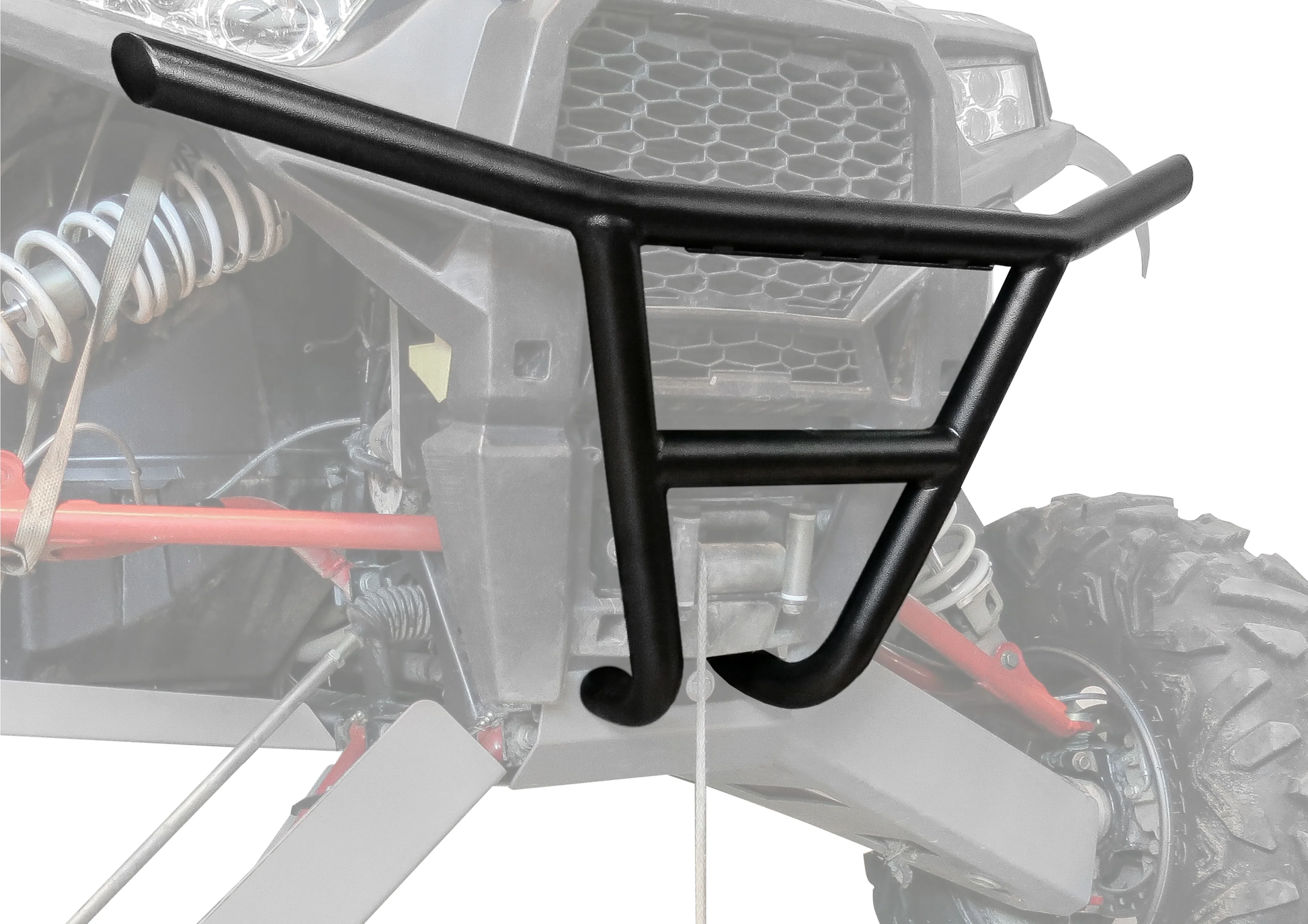 RIVAL POWERSPORTS USA Steel Front Bumper Pol for ATV/UTV – Heavy-Duty Front-End Protection