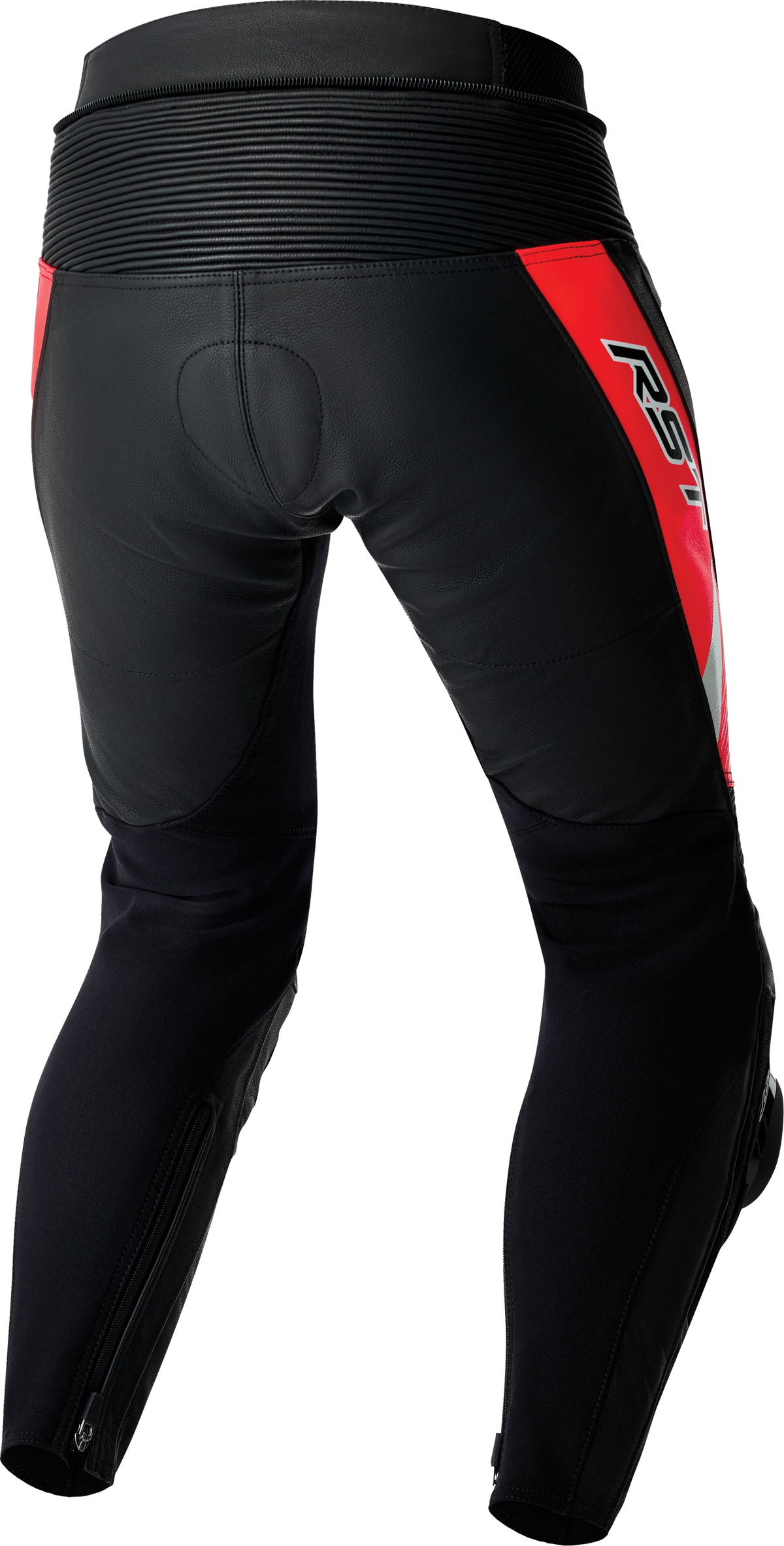 RST Tractech Evo D3o Pants Men’s 2X-Large Black and Fluorescent Red Leather