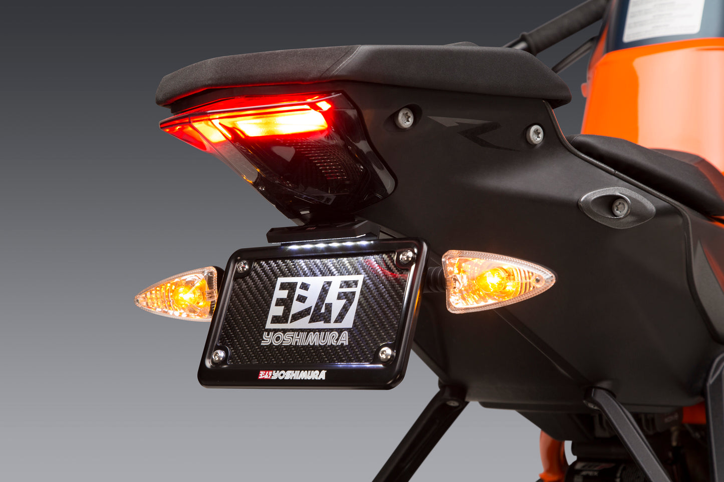 Yoshimura Fender Eliminator Kit for KTM 1290 Super Duke R – Sleek Race Look with LED Lighting