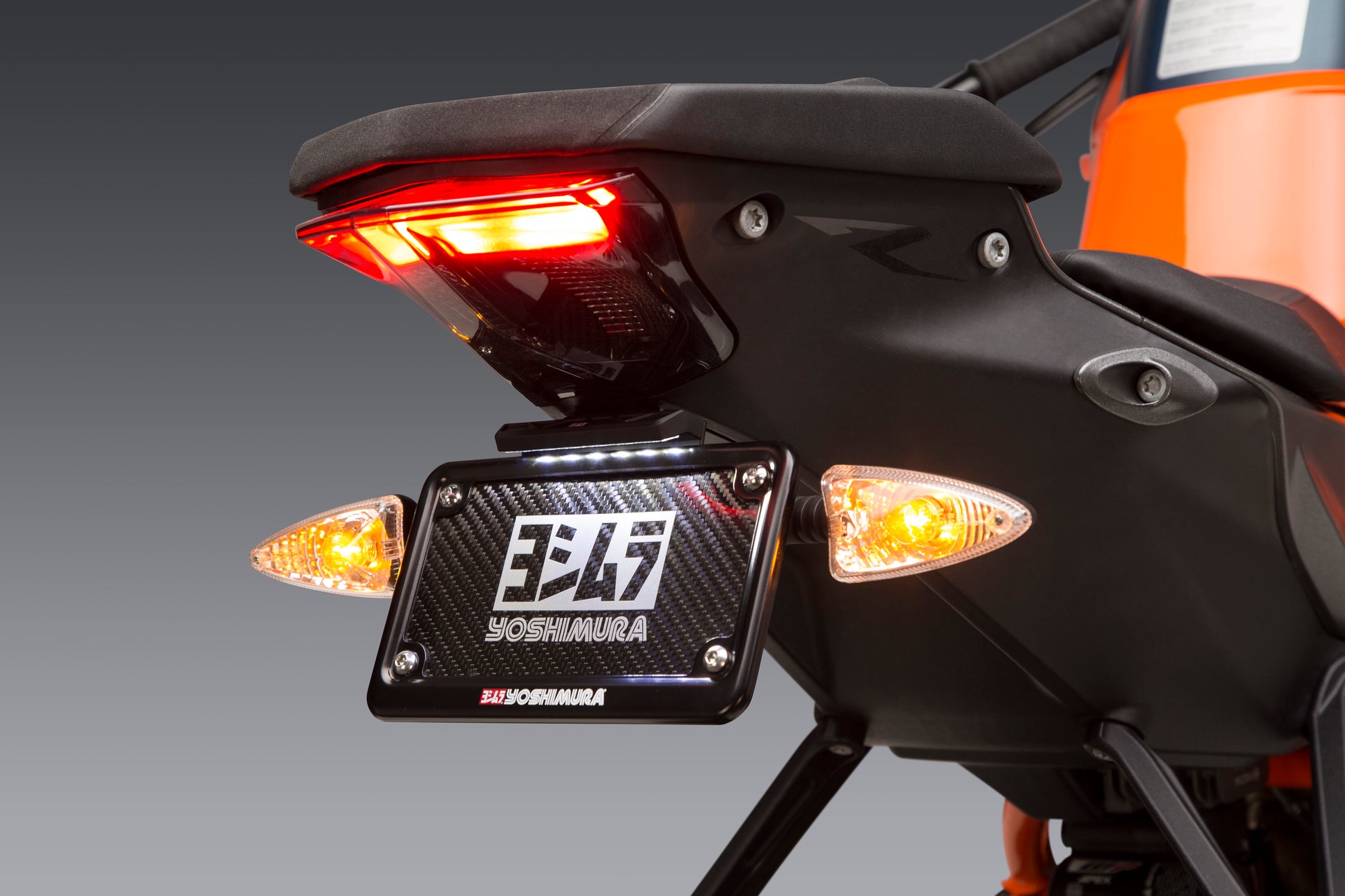 Yoshimura Fender Eliminator Kit for KTM 1290 Super Duke R – Sleek Race Look with LED Lighting