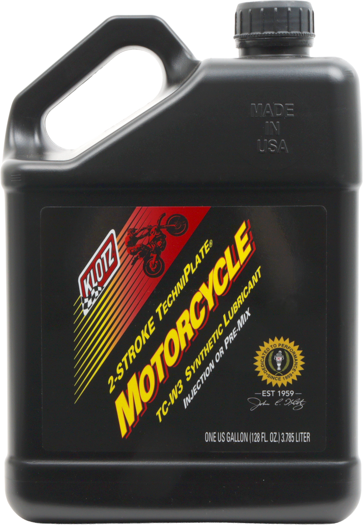 Klotz Motorcycle Techniplate 2T Synthetic TC-W3 Engine Oil - 1 Gallon
