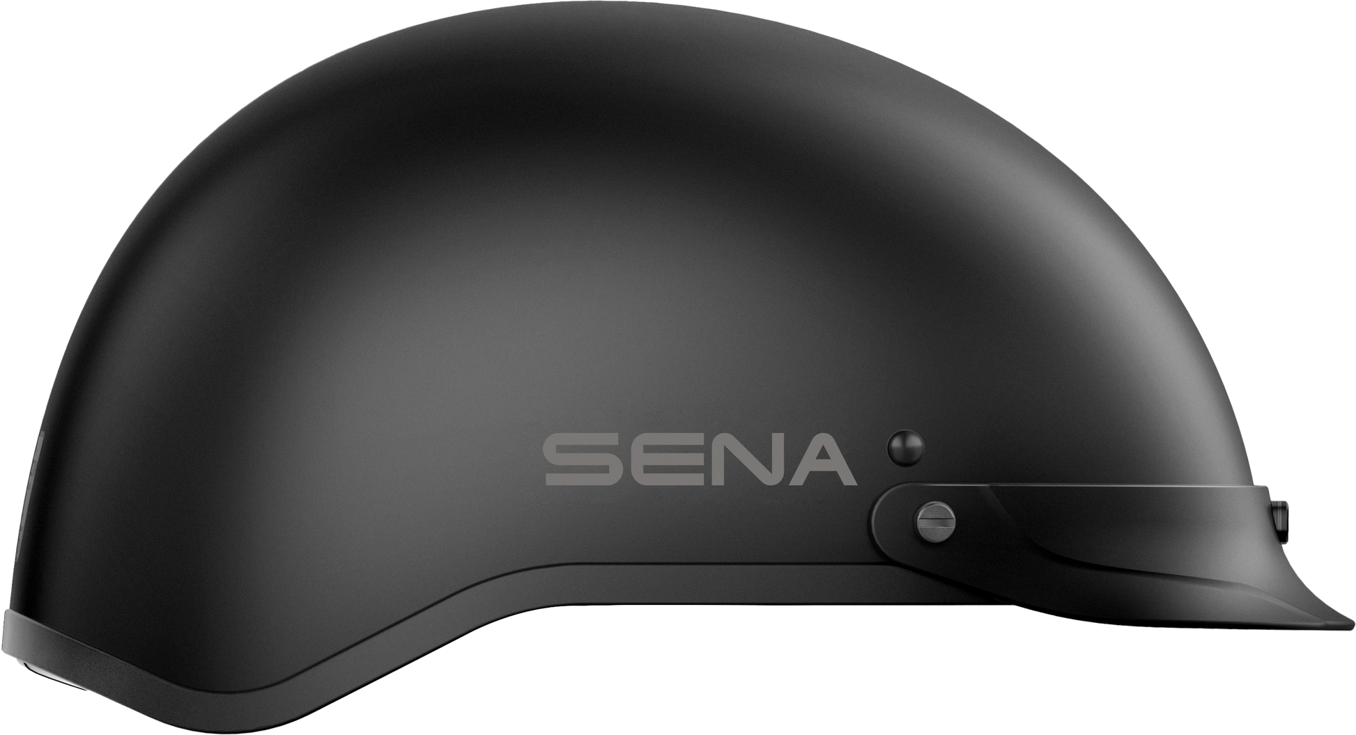 SENA Cavalry 2 Matte Black X-Large Half Helmet with Mesh Intercom™ Technology