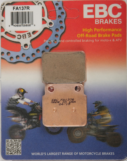 EBC FA137R Brake Pads for ATV and UTV – Reliable Performance for Arctic Cat, Kawasaki, Suzuki Models