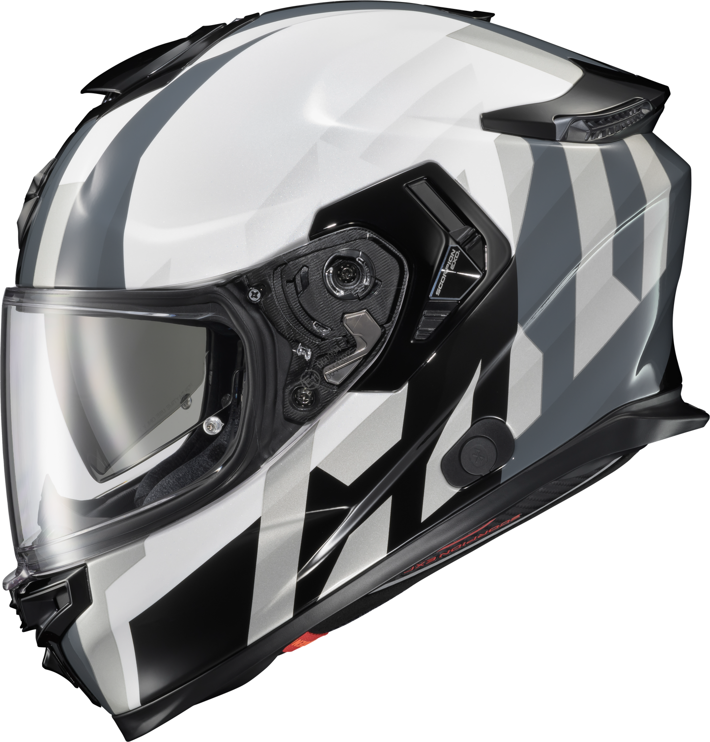 Scorpion EXO ECL-1016 Exo Eclipse Full Face Helmet - White, X-Large