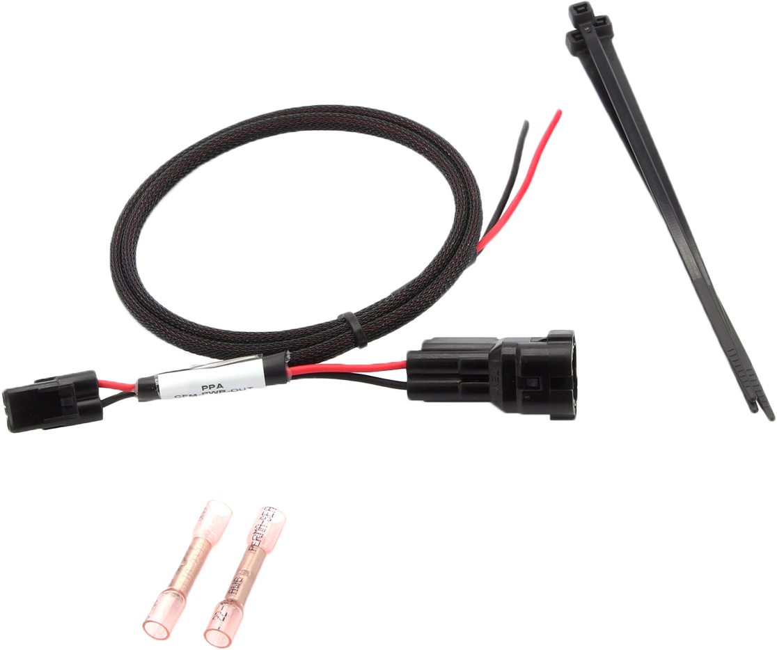 XTC Power Products CMF-U10-PWROUT Plug N Play Power Out Whip for ATV/UTV License Plate Lights