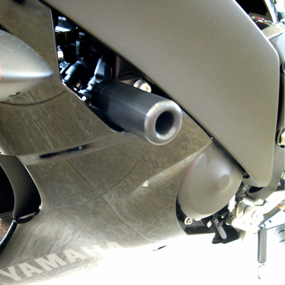 Shogun Motorsports Black Frame Sliders for Yamaha YZF-R6 – Model Years 2008-2016