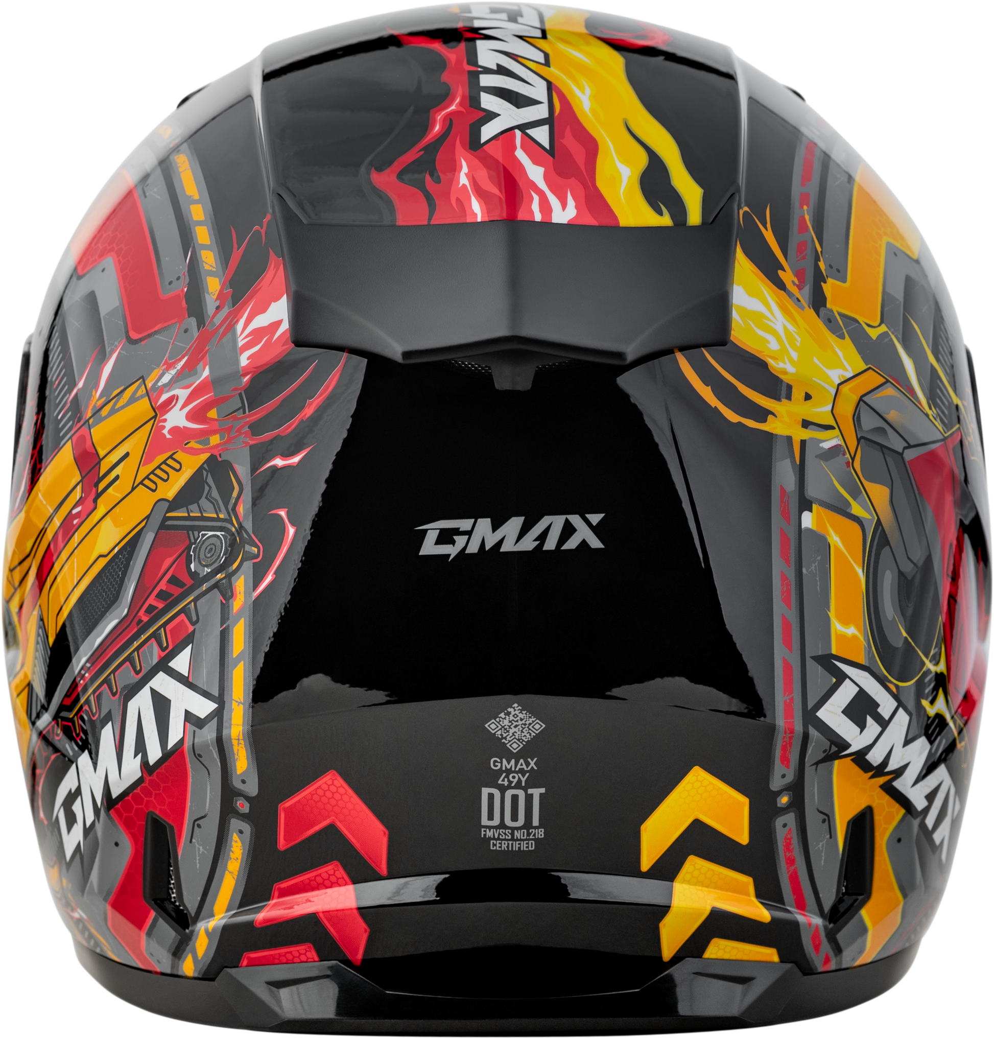GMAX GM-49Y Youth Large Full-Face Helmet with Interchangeable Interior and DOT Approval